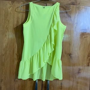 Bright yellow top from next